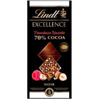 Xocolata raspberry hazelnut LINDT Excellence, tauleta 100 g Xocolata raspberry hazelnut LINDT Excellence, tauleta 100 g