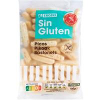 Picos sin gluten EROSKI, bolsa 100 g Picos sin gluten EROSKI, bolsa 100 g