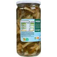 Acelgas bajas en sal EROSKI, frasco 425 g