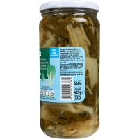 Acelgas bajas en sal EROSKI, frasco 425 g