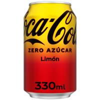 Refresco de cola al limón sin azúcar COLA COCA, lata 33 cl Refresco de cola al limón sin azúcar COLA COCA, lata 33 cl