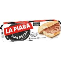 Paté LA PIARA Tapa Negra, pack 3x75 g Paté LA PIARA Tapa Negra, pack 3x75 g