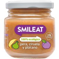 Tarrito de 3 frutas ecológico SMILEAT, tarro 130 g Tarrito de 3 frutas ecológico SMILEAT, tarro 130 g