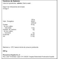 Centros de salmón PESCANOVA, caja 250 g