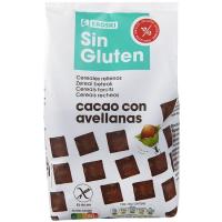 Baggies rellenos de chocolate sin gluten EROSKI, bolsa 400 g Baggies rellenos de chocolate sin gluten EROSKI, bolsa 400 g