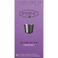 Café Varanassi compatible Nespresso BAQUÉ, caja 20 uds Café Varanassi compatible Nespresso BAQUÉ, caja 20 uds