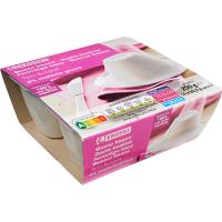 Formatge fresc 0% EROSKI, pack 4x62,5 g