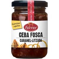 Cebolla oscura caramelizada FERRER, frasco 145 g Cebolla oscura caramelizada FERRER, frasco 145 g