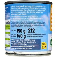 Maíz sin sal-sin azúcar añadido EROSKI, pack 2x140 g