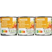 Maíz dulce EROSKI, pack 3x140 g
