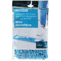 Mopa hilos microfibra EROSKI, recambio 1 ud Mopa hilos microfibra EROSKI, recambio 1 ud