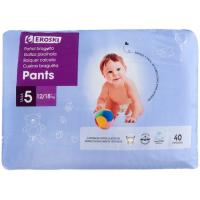 Pants canal absorbente 12-18 kg Talla 5 EROSKI, paquete 40 uds. Pants canal absorbente 12-18 kg Talla 5 EROSKI, paquete 40 uds.