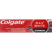 Dentífrico carbón COLGATE MAX WHITE, tubo 75 ml Dentífrico carbón COLGATE MAX WHITE, tubo 75 ml