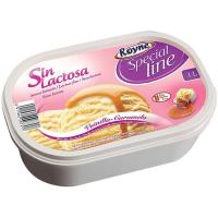 Helado de vainilla-caramelo sin lactosa ROYNE, tarrina 470 g Helado de vainilla-caramelo sin lactosa ROYNE, tarrina 470 g