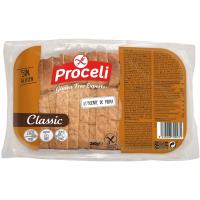 Pan de molde sin gluten classic PROCELI, paquete 280 g Pan de molde sin gluten classic PROCELI, paquete 280 g