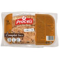 Pan de molde semillas sin gluten complet PROCELI, paquete 280 g Pan de molde semillas sin gluten complet PROCELI, paquete 280 g
