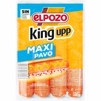 Salchicha king pechuga de pavo EL POZO, sobre 330 g Salchicha king pechuga de pavo EL POZO, sobre 330 g