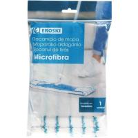 Mopa microfibra EROSKI, recambio 1 ud Mopa microfibra EROSKI, recambio 1 ud