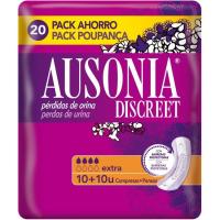 Compresa extra AUSONIA DISCREET, paquete 20 uds Compresa extra AUSONIA DISCREET, paquete 20 uds