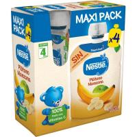 Bolsita de plátano-manzana NESTLÉ, pack 4x90 g Bolsita de plátano-manzana NESTLÉ, pack 4x90 g