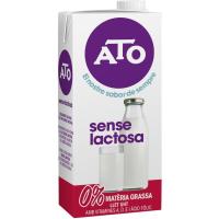 Llet sense lactosa desnatada ATO, brik 1 litre