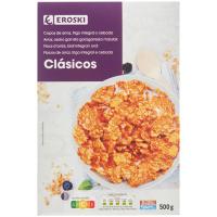 Flocs integrals EROSKI, caixa 500 g Flocs integrals EROSKI, caixa 500 g