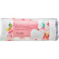 Discos desmaquillantes maxi ovales oval BELLE, paquete 80 uds Discos desmaquillantes maxi ovales oval BELLE, paquete 80 uds