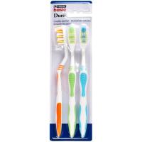 Cepillo familiar duro EROSKI basic, pack 3 uds Cepillo familiar duro EROSKI basic, pack 3 uds