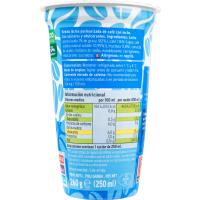 Café con leche light EROSKI, vaso 250 ml