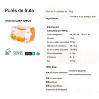 Pure de poma i mango GALIFRESH, terrina 150 g