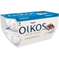 Yogur griego de straciatella OIKOS, pack 4x110 g Yogur griego de straciatella OIKOS, pack 4x110 g