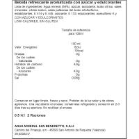 Bebida isotónica sabor arándanos UPGRADE, botellín 50 cl