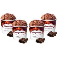 Helado de chocolate Attraction HAAGEN DAZS, pack 4x400 g Helado de chocolate Attraction HAAGEN DAZS, pack 4x400 g