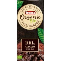 Xocolata bio 100% cacau crioll TORRAS, tauleta 100 g Xocolata bio 100% cacau crioll TORRAS, tauleta 100 g