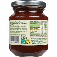 Melmelada bio de maduixa EROSKI, flascó 340 g