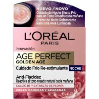Crema facial de noche golden age L`OREAL, tarro 50 ml