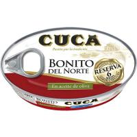 Bonito del norte reserva MSC en aceite de oliva CUCA, lata 112 g