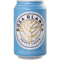 Cerveza ROSA BLANCA, lata 33 cl Cerveza ROSA BLANCA, lata 33 cl