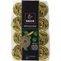 Fettuccine de espinaca selección 1946 GALLO, paquete 450 g Fettuccine de espinaca selección 1946 GALLO, paquete 450 g