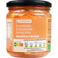 Ensalada Mediterránea EROSKI, frasco 180 g