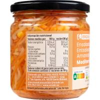 Ensalada Mediterránea EROSKI, frasco 180 g