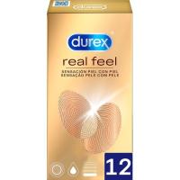 Preservatius real feel DUREX, caixa 12 u Preservatius real feel DUREX, caixa 12 u