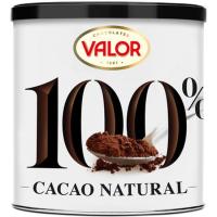 Cacau natural 100% VALOR, llauna 250 g