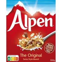 Musli original ALPEN, caixa 550 g Musli original ALPEN, caixa 550 g