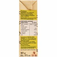 Vino de mesa blanco mini brick EROSKI, pack 3x187 ml