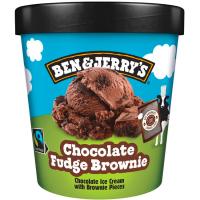 Gelat de xocolata fudge brownie BEN & JERRY`S, terrina 408 g Gelat de xocolata fudge brownie BEN & JERRY`S, terrina 408 g