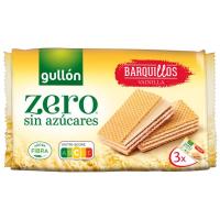 Galleta Wafer de vainilla sin azúcares ZERO, paquete 180 g Galleta Wafer de vainilla sin azúcares ZERO, paquete 180 g
