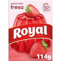 Gelatina de maduixa ROYAL, caixa 112 g Gelatina de maduixa ROYAL, caixa 112 g