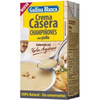 Crema de xampinyons amb pollastre GALLINA BLANCA, 500ml