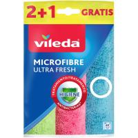 Bayeta microfibra ultrafresh VILEDA, pack 2+1 ud Bayeta microfibra ultrafresh VILEDA, pack 2+1 ud